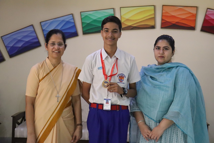 GOLD MEDAL AT SHOOTING CHAMPIONSHIP